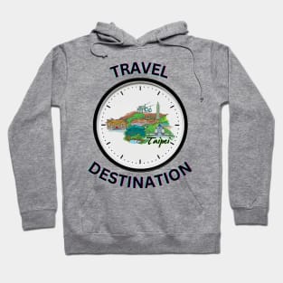 Travel to Taipei Hoodie